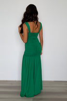 Carly Maxi Dress in Emerald
