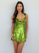Cavani Mini Dress in Green