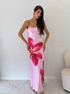 Celeste Maxi Dress in Orchid Pink