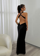 Chara Maxi Dress in Black