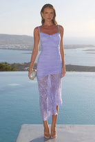 Runaway The Label - Dia Asymmetrical Hem Midi Dress