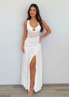 Denver Maxi Dress in White