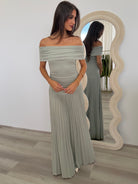 Field Of Dreams Maxi in Light Sage