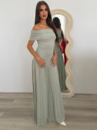 Field Of Dreams Maxi in Light Sage