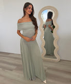 Field Of Dreams Maxi in Light Sage