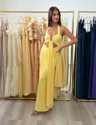 Flora Maxi Dress in Butter