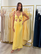 Flora Maxi Dress in Butter