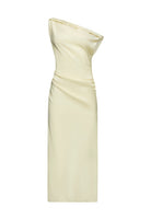 Sweetheart Maxi Dress in Lemon