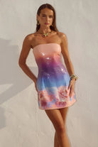 Runaway The Label - Ibiza Strapless Sequin Mini Dress