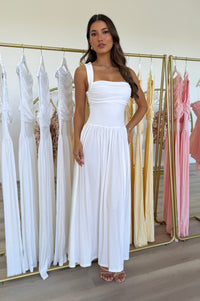 Runaway The Label - Kimba Maxi Dress in White