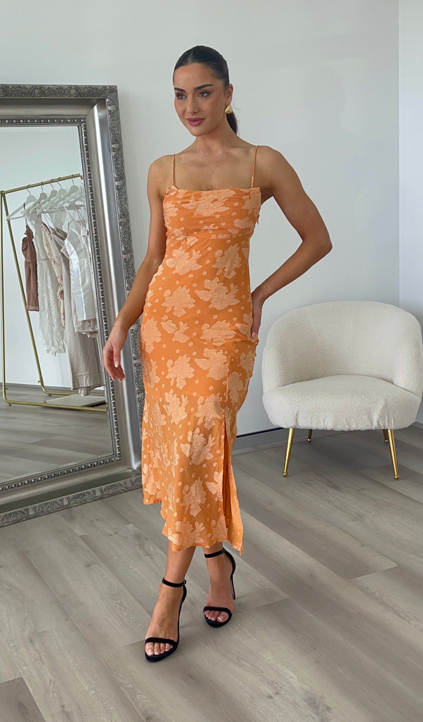 Hailey Midi Slip Dress