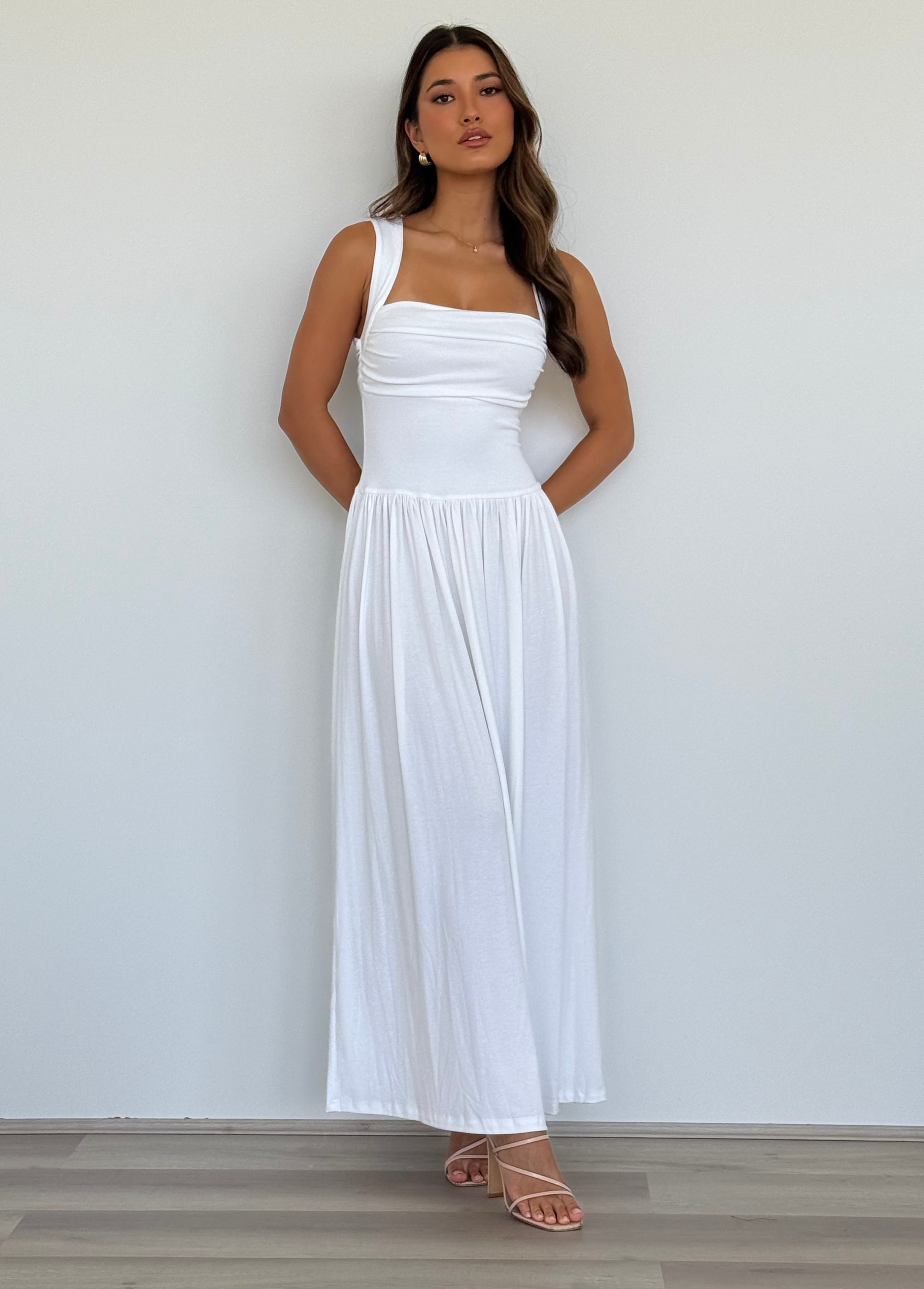 Kimba Maxi Dress in White