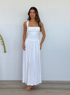 Kimba Maxi Dress in White