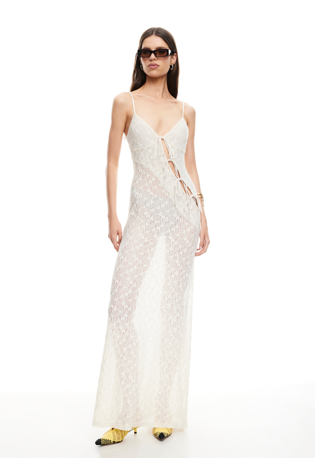 About A Girl Maxi Dress in Cream