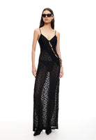 About A Girl Maxi Dress in Noir