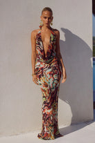 Lexie Maxi Dress in Sonara Print