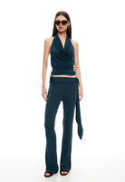 Heritage Halter Top in Forest