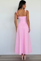  Lani Midi Dress in Pink