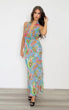  Lexie Maxi Dress in Carina Print