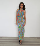  Lexie Maxi Dress in Carina Print