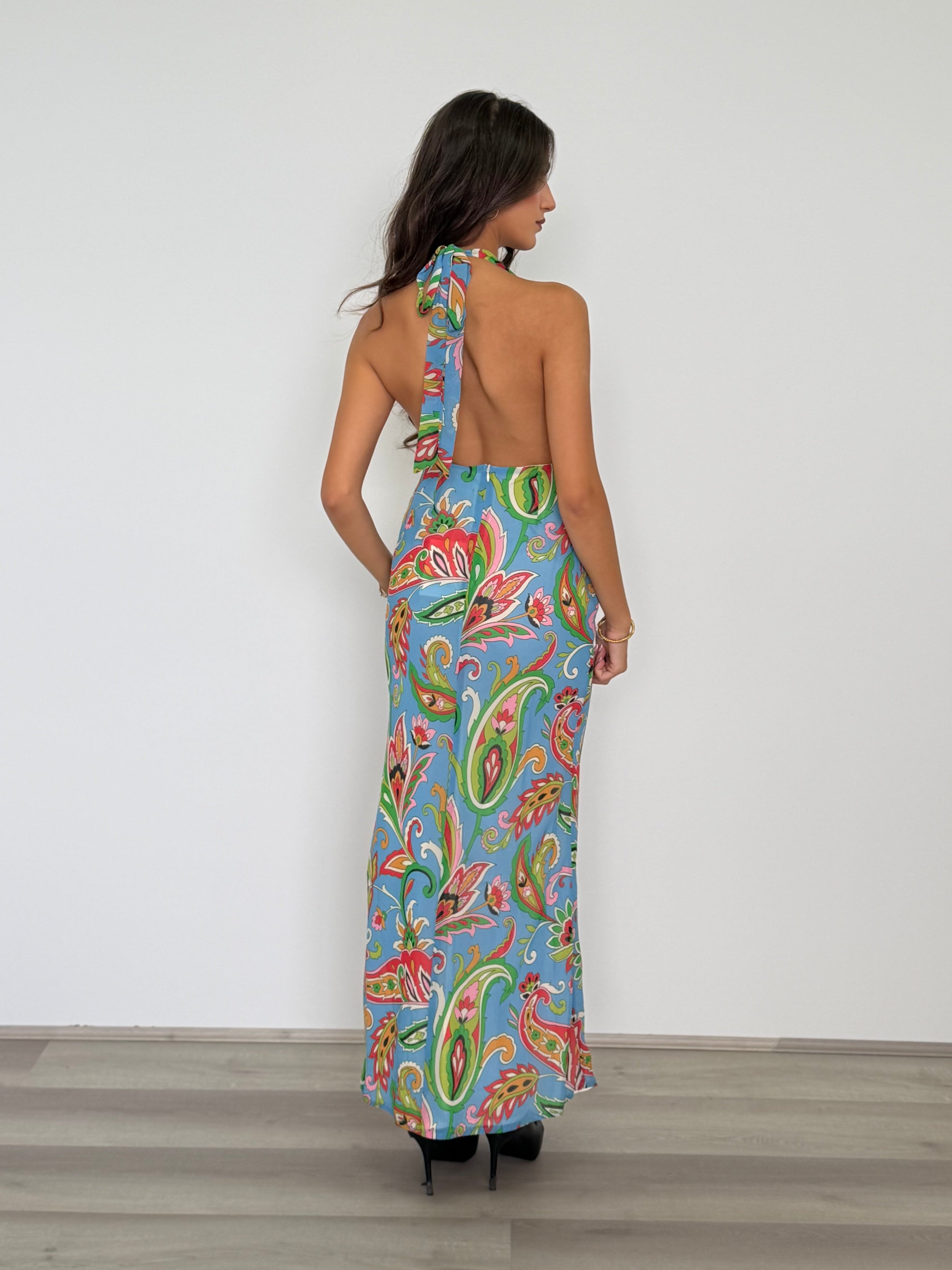  Lexie Maxi Dress in Carina Print