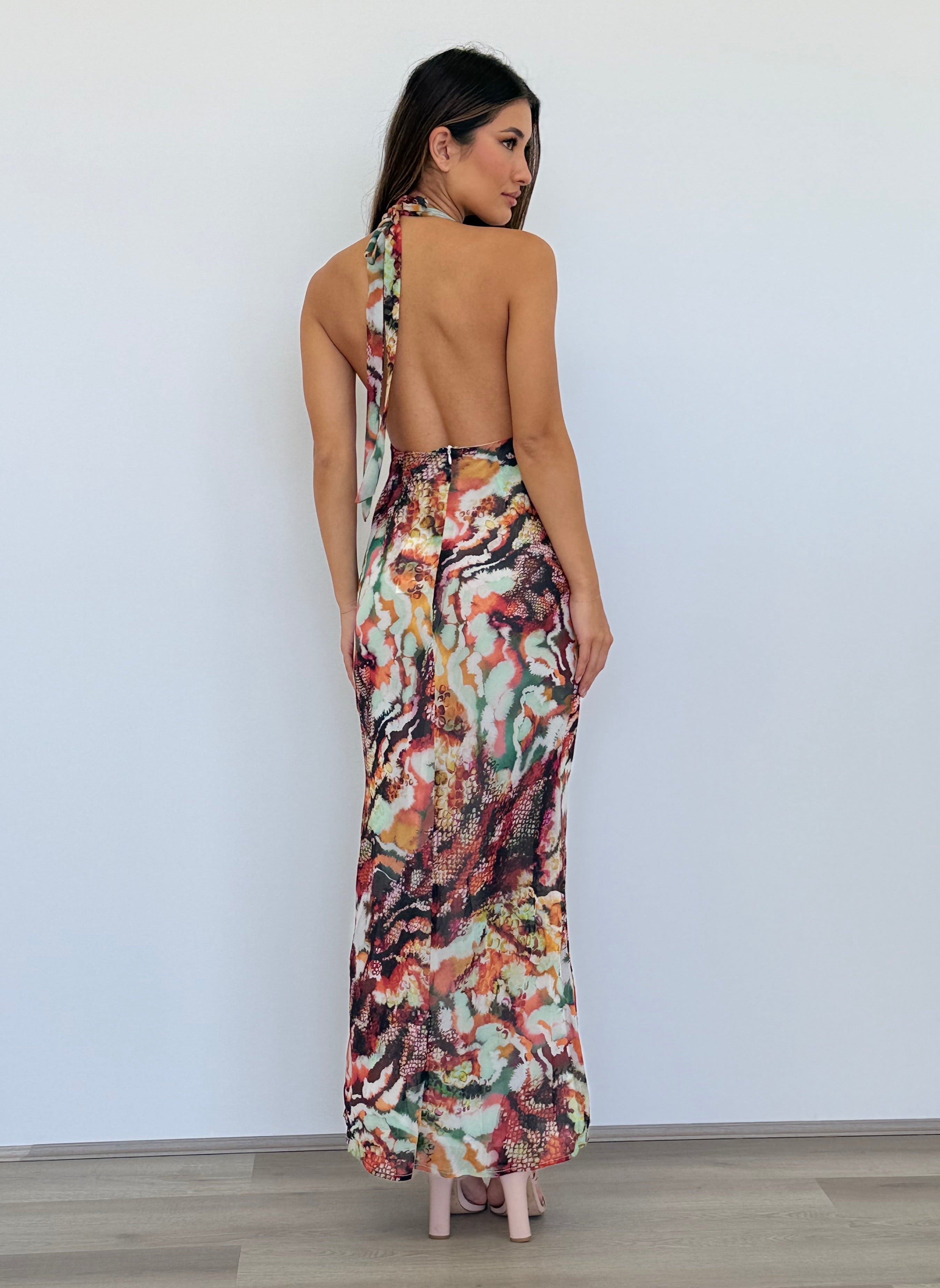 Lexie Maxi Dress in Sonara Print