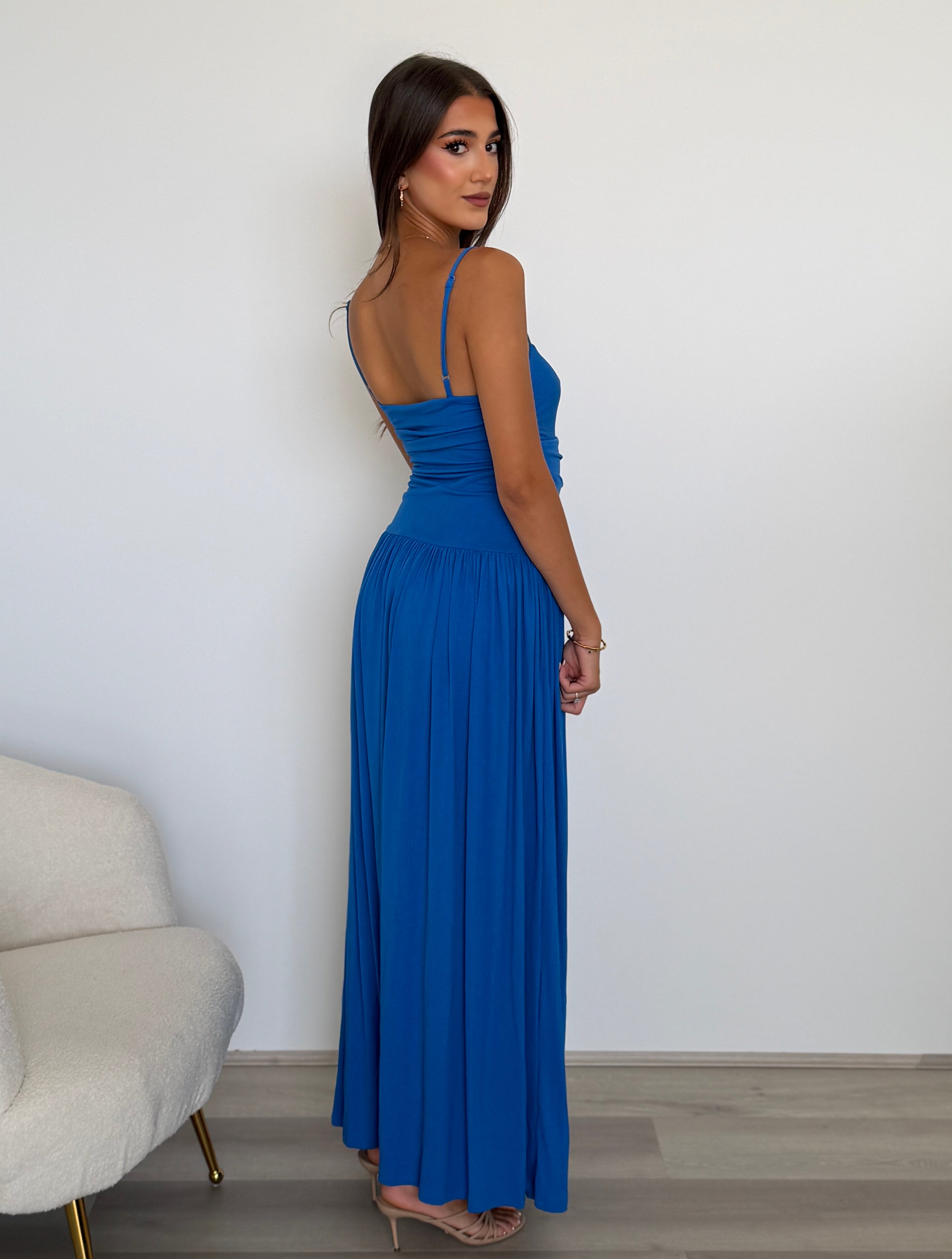  Libertine Maxi Dress in Cobalt