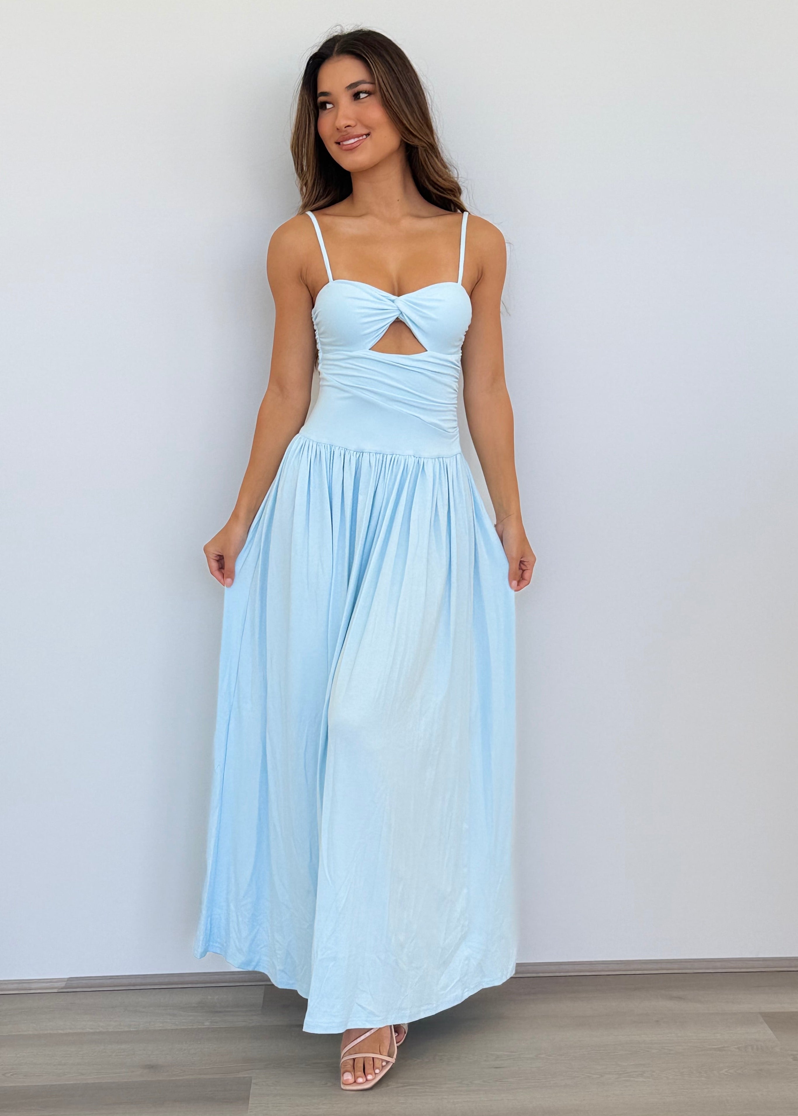  Libertine Maxi Dress in Sky Blue
