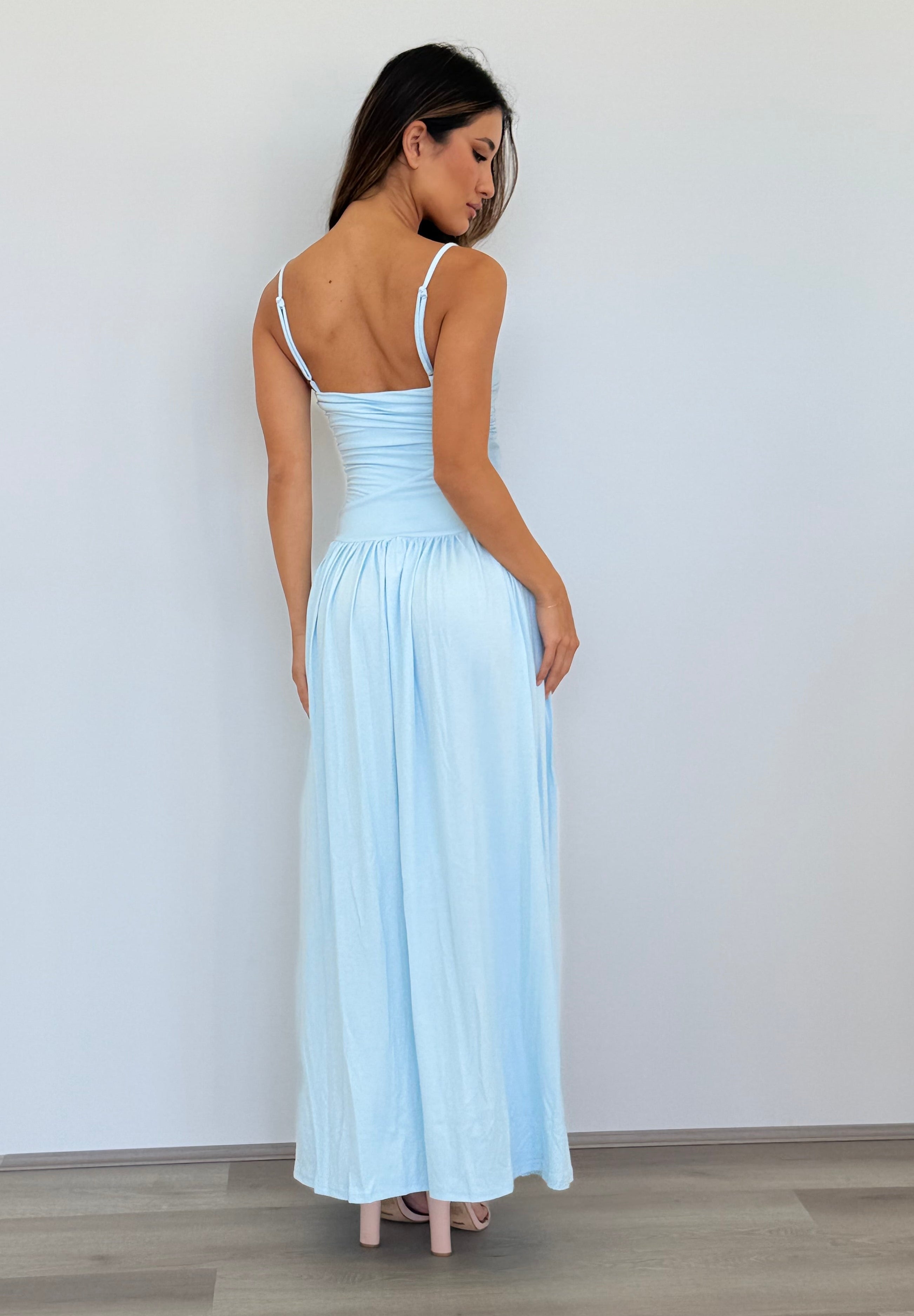  Libertine Maxi Dress in Sky Blue