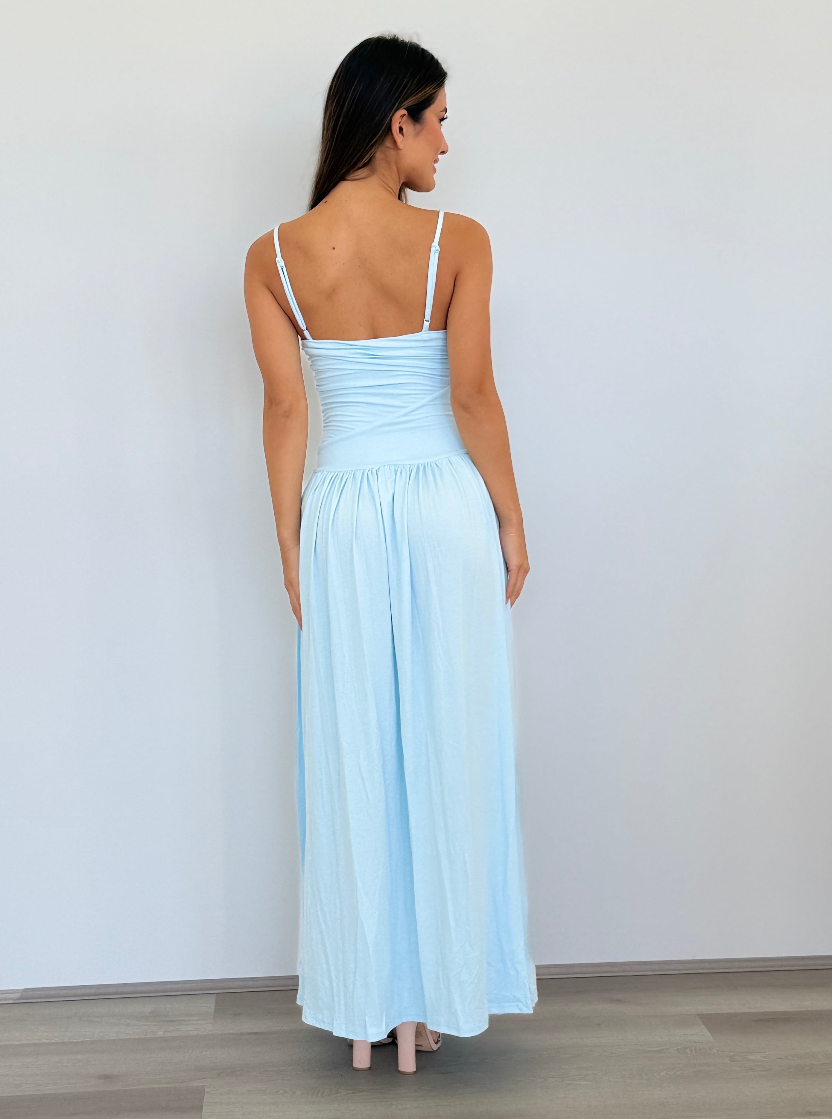  Libertine Maxi Dress in Sky Blue