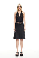 Lioness Solana Midi Dress - Onyx