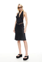 Lioness Solana Midi Dress - Onyx