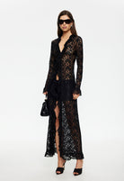 Long Nights Maxi Dress in Noir