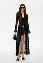 Long Nights Maxi Dress in Noir