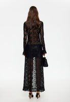 Long Nights Maxi Dress in Noir