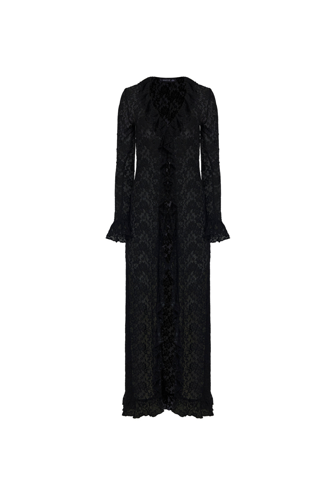 Long Nights Maxi Dress in Noir