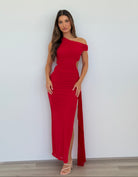  Mara Maxi Dress in Red