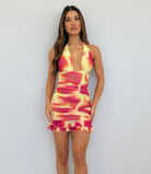 Melvina Mini Dress in Malini Print