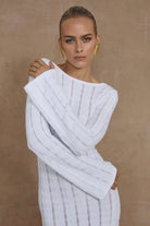 Montaro Mini Dress in White