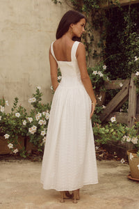 Runaway The Label - Nevah Maxi Dress in White