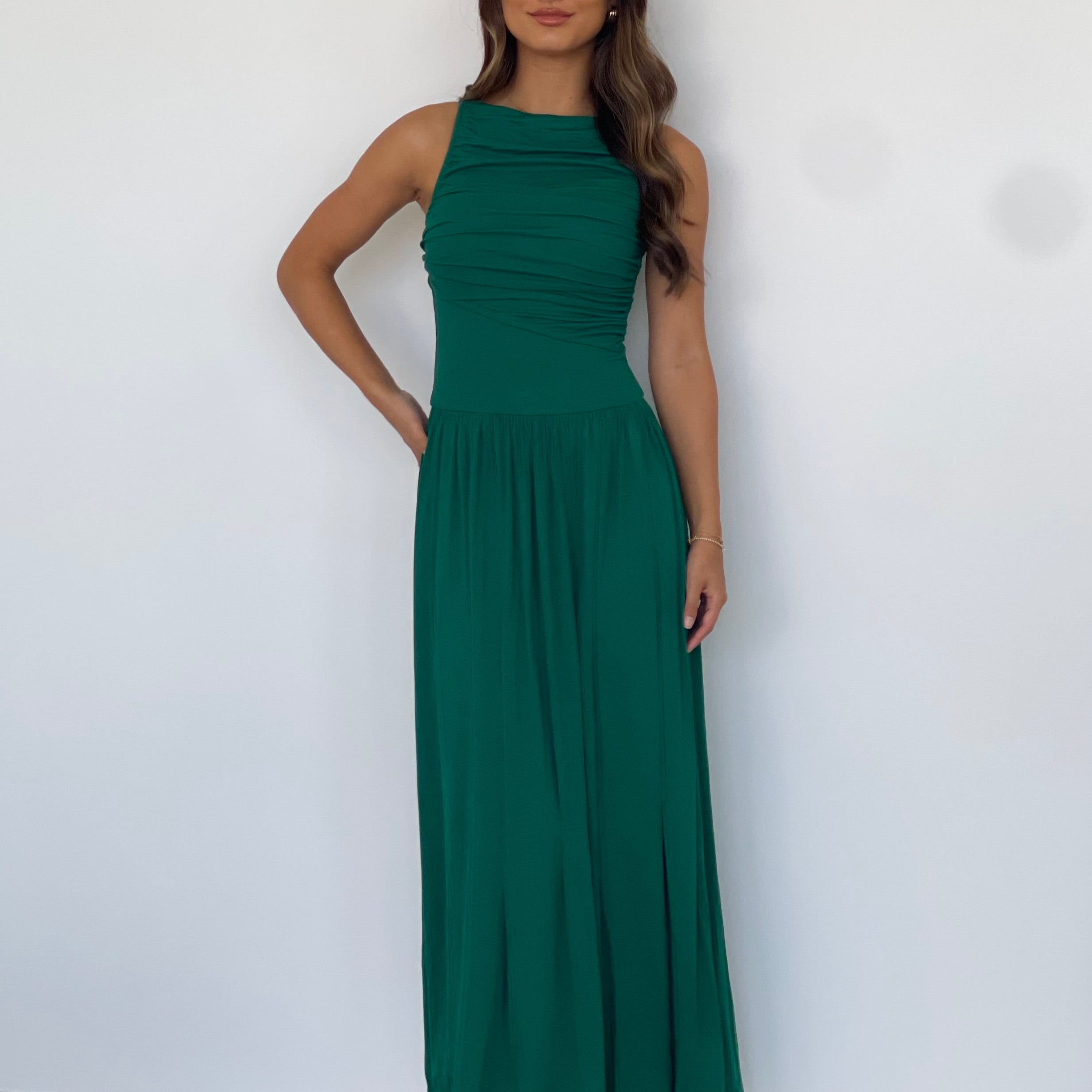 Runaway The Label - Nalla Maxi Dress in Brown Winsome Girl Runaway The Label - Nalla Maxi Dress in Brown Winsome Girl