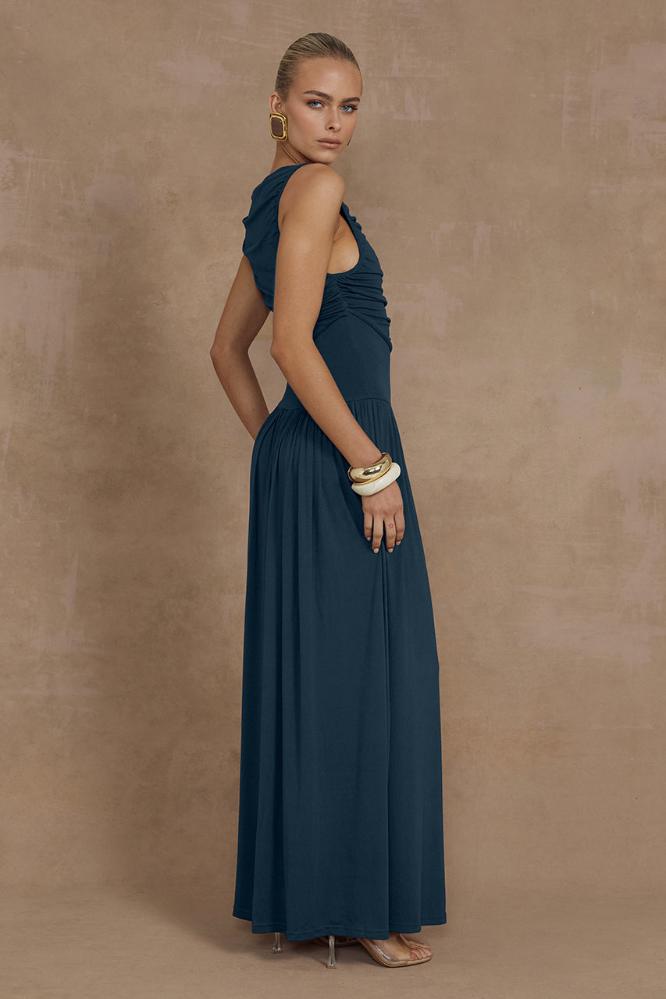 Nalla Maxi Dress in Steel