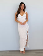 Orlean Maxi Dress in White