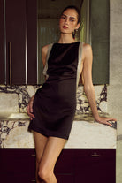Remy Racerback Mini Dress in Black by Runaway The Label | Winsome Girl Fashion 