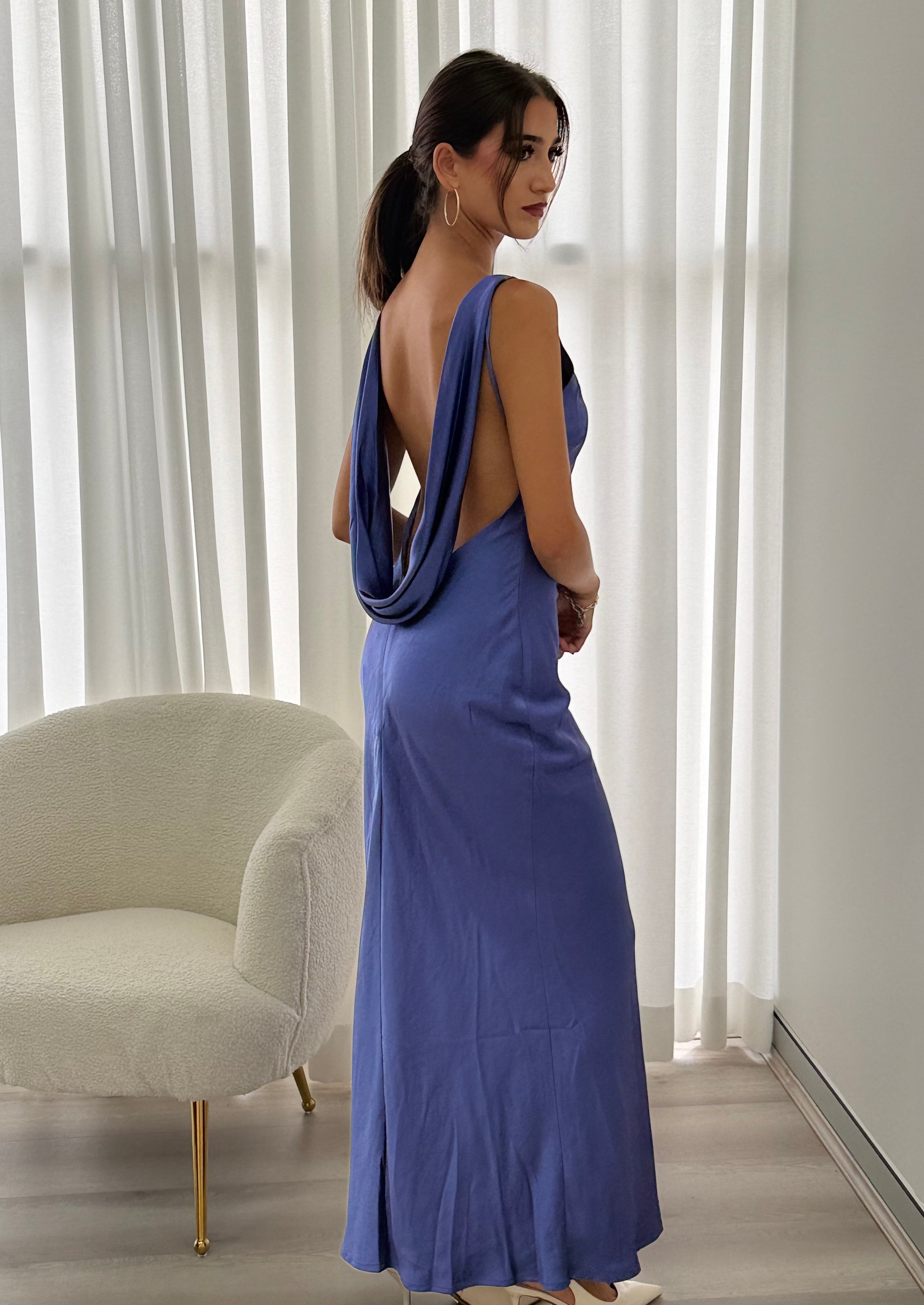 Raelyn Maxi Dress in Iris