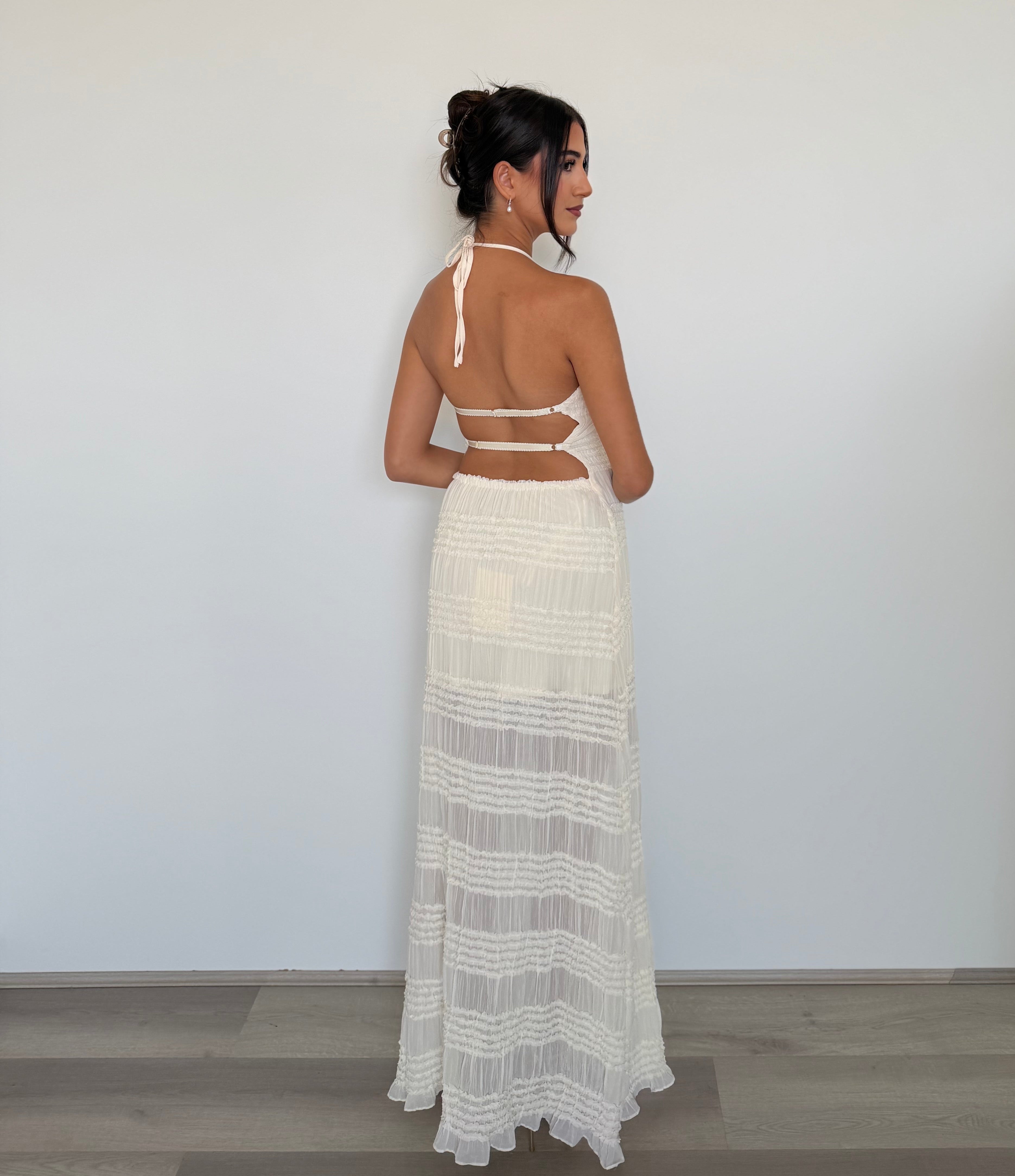 Ralita Maxi Dress in Cream