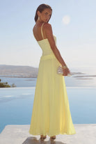 Runaway The Label - Seanna Maxi Dress in Lemon