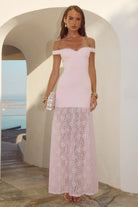 Runaway The Label - Shayla Off Shoulder Maxi Dress