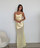 Samani Maxi Dress in Lemon