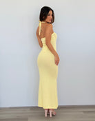  Simi Maxi Dress in Lemon